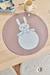 Set de table en sillicone Blanc+Rose 6 - vertbaudet enfant 