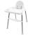Chaise haute basic pro Blanc 1 - vertbaudet enfant 