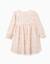 Robe florale à manches longues et doublure Blanc 3 - vertbaudet enfant 