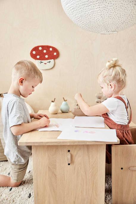 Tasse en silicone mini Bleu clair+Bleu foncé+Marron+Rouge 3 - vertbaudet enfant 