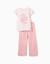 Pyjama en coton avec imprimé superhero Rose clair 1 - vertbaudet enfant 