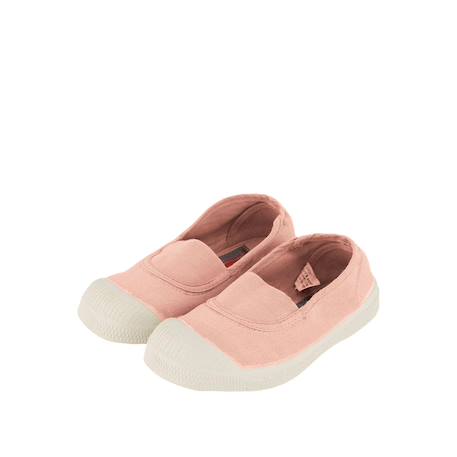 Tennis elastique enfant Blanc+Carbone+Coquille+Denim+Flamingo+Fleur+Gris+Kaki+Marine+Outre mer+Rose leger 44 - vertbaudet enfant 