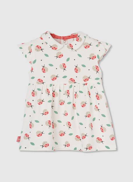 Bébé-Robe bébé en maille avec imprimé
