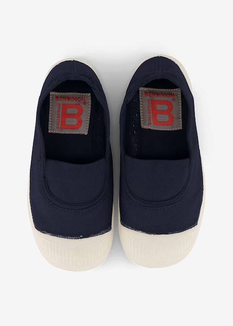 Tennis elastique enfant Blanc+Carbone+Coquille+Denim+Flamingo+Fleur+Gris+Kaki+Marine+Outre mer+Rose leger 7 - vertbaudet enfant 