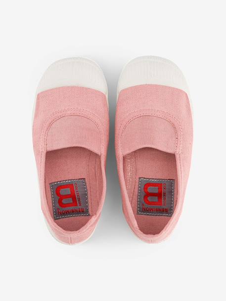 Tennis elastique enfant Blanc+Carbone+Coquille+Denim+Flamingo+Fleur+Gris+Kaki+Marine+Outre mer+Rose leger 23 - vertbaudet enfant 