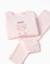 Pyjama à manches longues et imprimé Rose clair 4 - vertbaudet enfant 