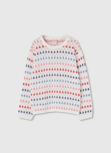 Fille-Pull fille coton