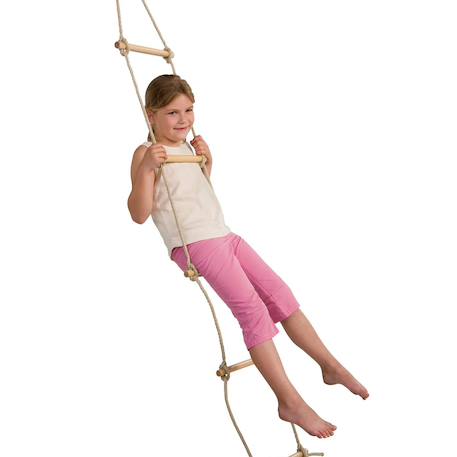 Kangui echelle de corde pour enfants pour structures de jeux Beige 2 - vertbaudet enfant 