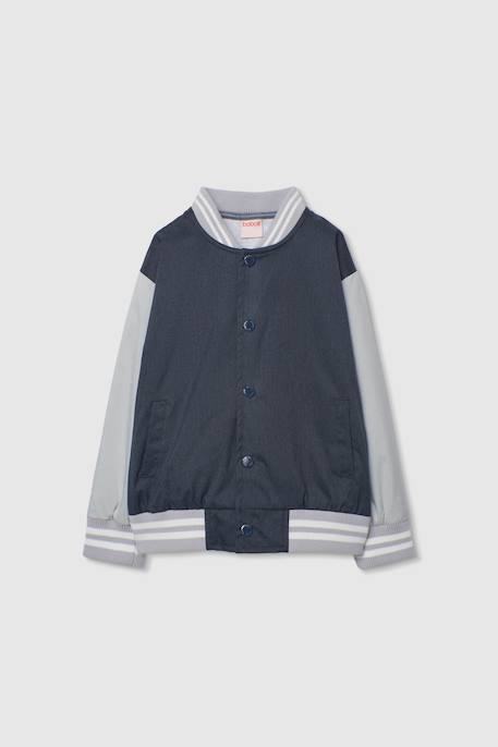 Blouson aviateur enfant tissu technique Gris 1 - vertbaudet enfant 
