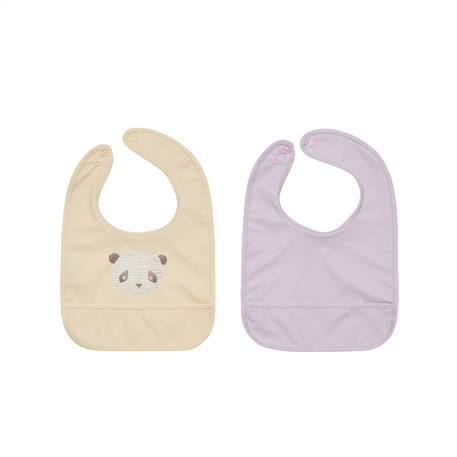 Lot de 2 bavoirs Blue 1 - vertbaudet enfant 