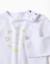 Pyjama à manches longues + bavoir en coton Blanc 3 - vertbaudet enfant 
