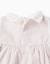 Robe en coton à manches longues et vichy Gris clair 4 - vertbaudet enfant 