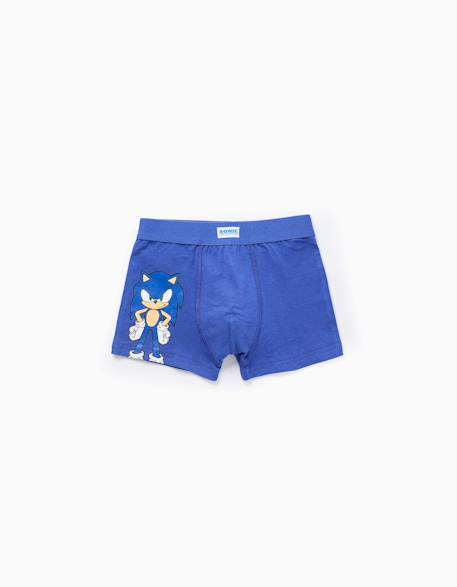 Lot de 4 boxers à imprimés sonic Multicolore 2 - vertbaudet enfant 