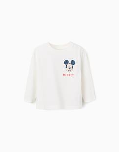 Garçon-T-shirt, polo, sous-pull-T-shirt en coton avec imprimés mickey