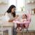 Chaise haute quick stars Gris+Rose 8 - vertbaudet enfant 