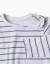 Pyjama côtelé à manches longues et rayures Gris 3 - vertbaudet enfant 