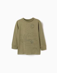 Garçon-T-shirt, polo, sous-pull-T-shirt-T-shirt en coton à manches longues work of art