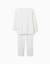 Pyjama à manches longues et motif fleurs et étoiles Blanc 2 - vertbaudet enfant 