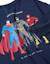 T-shirt en coton avec imprimé justice league Bleu foncé 3 - vertbaudet enfant 