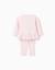 Pyjama à manches longues et imprimé Rose clair 2 - vertbaudet enfant 