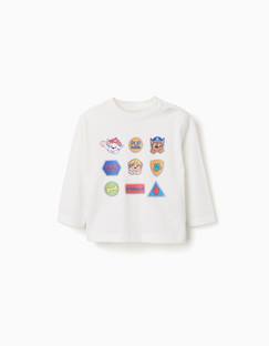 T-shirt en coton avec imprimé paw patrol  - vertbaudet enfant