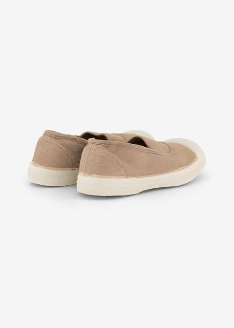 Tennis elastique enfant Blanc+Carbone+Coquille+Denim+Flamingo+Fleur+Gris+Kaki+Marine+Outre mer+Rose leger 12 - vertbaudet enfant 