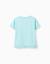 T-shirt en coton avec imprimé stitch et scrump Bleu clair 2 - vertbaudet enfant 