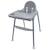 Chaise haute basic pro Blanc+Gris 7 - vertbaudet enfant 