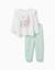 Pyjama en velours avec les princesses disney Blanc 1 - vertbaudet enfant 