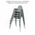 Chaise haute basic pro Blanc+Gris 10 - vertbaudet enfant 