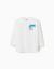 T-shirt en coton à manches longues et imprimés sonic Blanc 1 - vertbaudet enfant 