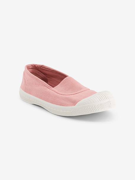 Tennis elastique enfant Blanc+Carbone+Coquille+Denim+Flamingo+Fleur+Gris+Kaki+Marine+Outre mer+Rose leger 22 - vertbaudet enfant 