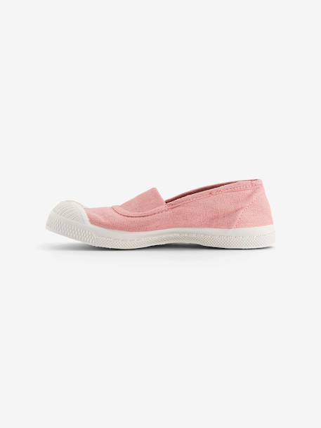 Tennis elastique enfant Blanc+Carbone+Coquille+Denim+Flamingo+Fleur+Gris+Kaki+Marine+Outre mer+Rose leger 25 - vertbaudet enfant 