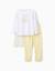 Pyjama long en coton avec cape amovible Blanc 1 - vertbaudet enfant 