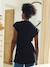 T-shirt grossesse col V kaki+noir 10 - vertbaudet enfant 