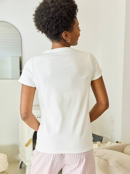 Pyjama allaitement à personnaliser rose 2 - vertbaudet enfant 