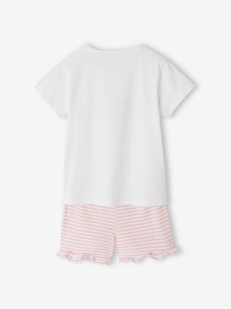 Lot 2 pyjashort nœud rose 6 - vertbaudet enfant 