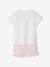 Lot 2 pyjashort nœud rose 6 - vertbaudet enfant 