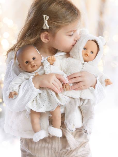 Robe poupons foret enchantée écru 2 - vertbaudet enfant 