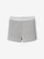 Lot 2 pyjamas court et long gris chiné 5 - vertbaudet enfant 