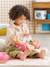 Poupon Emma fait pipi fleurie rose 6 - vertbaudet enfant 