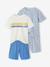 Lot 2 pyjashorts surf bleu ciel 1 - vertbaudet enfant 