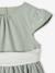 Robe fête patineuse nœud blanc+vert sauge 10 - vertbaudet enfant 