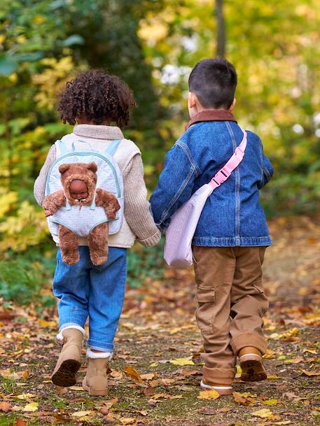 Sac à dos porte-poupon étoiles vert 4 - vertbaudet enfant 