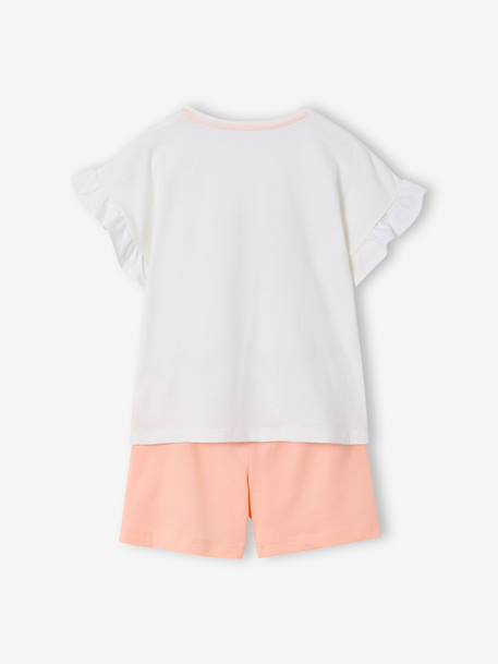Lot 2 pyjashort cœurs écru 6 - vertbaudet enfant 
