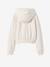 Sweat fille capuche sport vanille 3 - vertbaudet enfant 