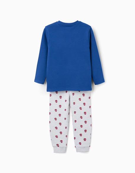 Pyjama qui brille dans le noir spider-man Bleu clair 2 - vertbaudet enfant 
