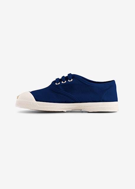 Tennis lacets enfant Bleu vif+Carbone+Citron+Electrique+Gris+Indigo+Kaki+Outre mer+Pomme+Rose+Rose leger+Rose tendre+Soleil 18 - vertbaudet enfant 