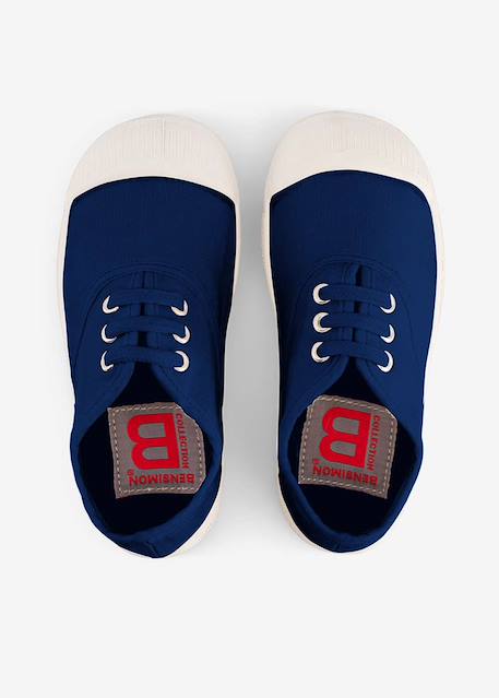 Tennis lacets enfant Bleu vif+Carbone+Citron+Electrique+Gris+Indigo+Kaki+Outre mer+Pomme+Rose+Rose leger+Rose tendre+Soleil 16 - vertbaudet enfant 