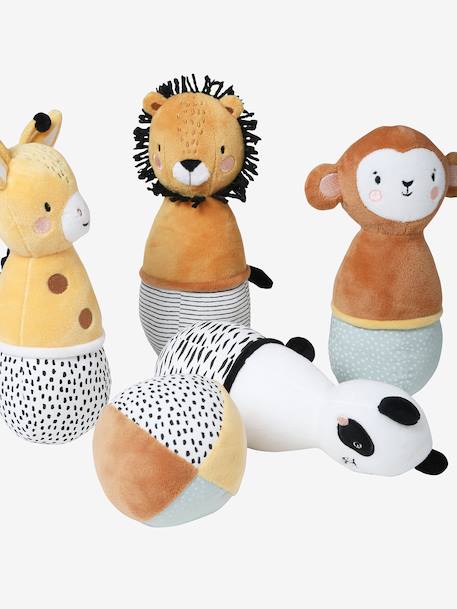 Jeu de quilles en tissu TANZANIE jaune 5 - vertbaudet enfant 